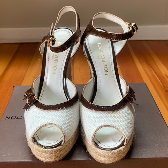 Louis Vuitton Espadrille Wedges - Picture 3 of 6